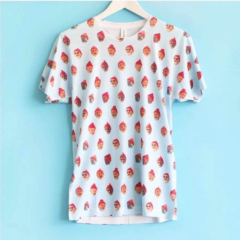 VINTAGE Clashist Bill Murray Steve Zissou Wes Anderson Life Aquatic Tee